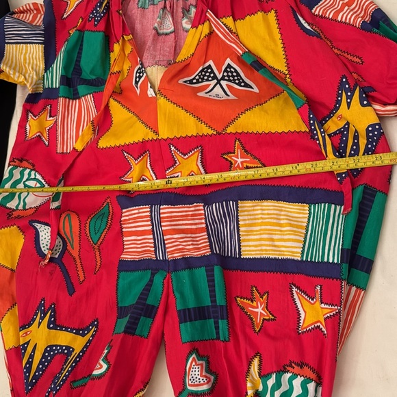 Clown or festival costume - 3 Pom poms on the front child size w/straw hat (mlb) - Picture 15 of 16